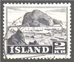 Iceland Scott 267 Used